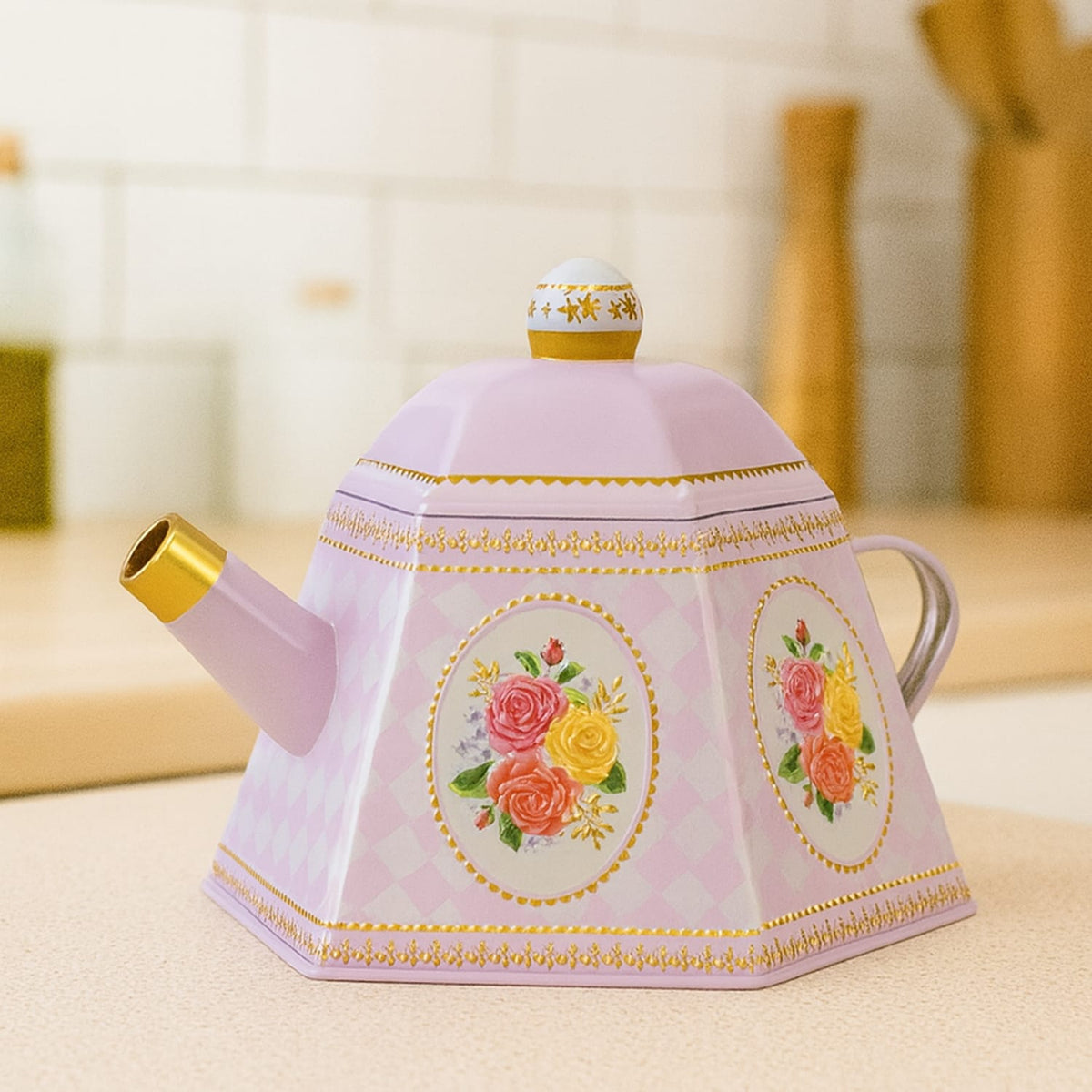 Teapot Biscuit Tin 171g, product image 2
