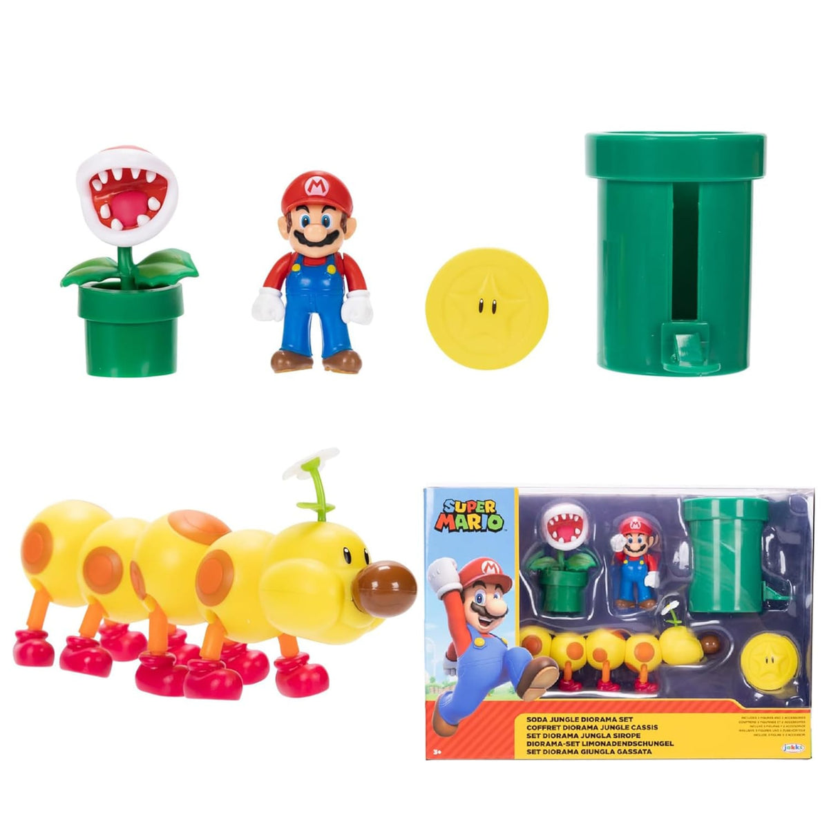 Super Mario 2.5" Diorama Playset - Soda Jungle, product image 5
