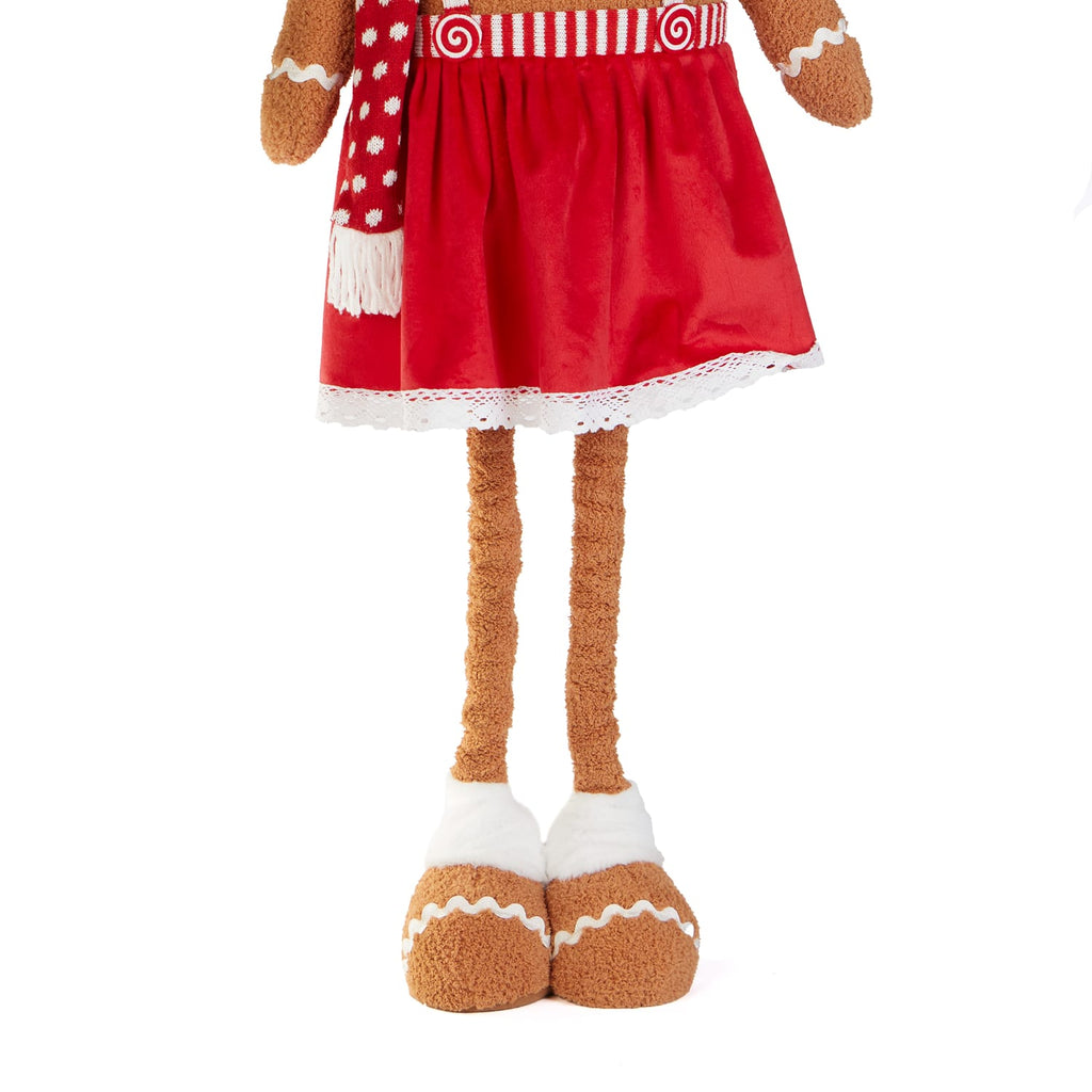 Winter Charm Extendable Gingerbread Woman Decoration 90-110cm, product image 2