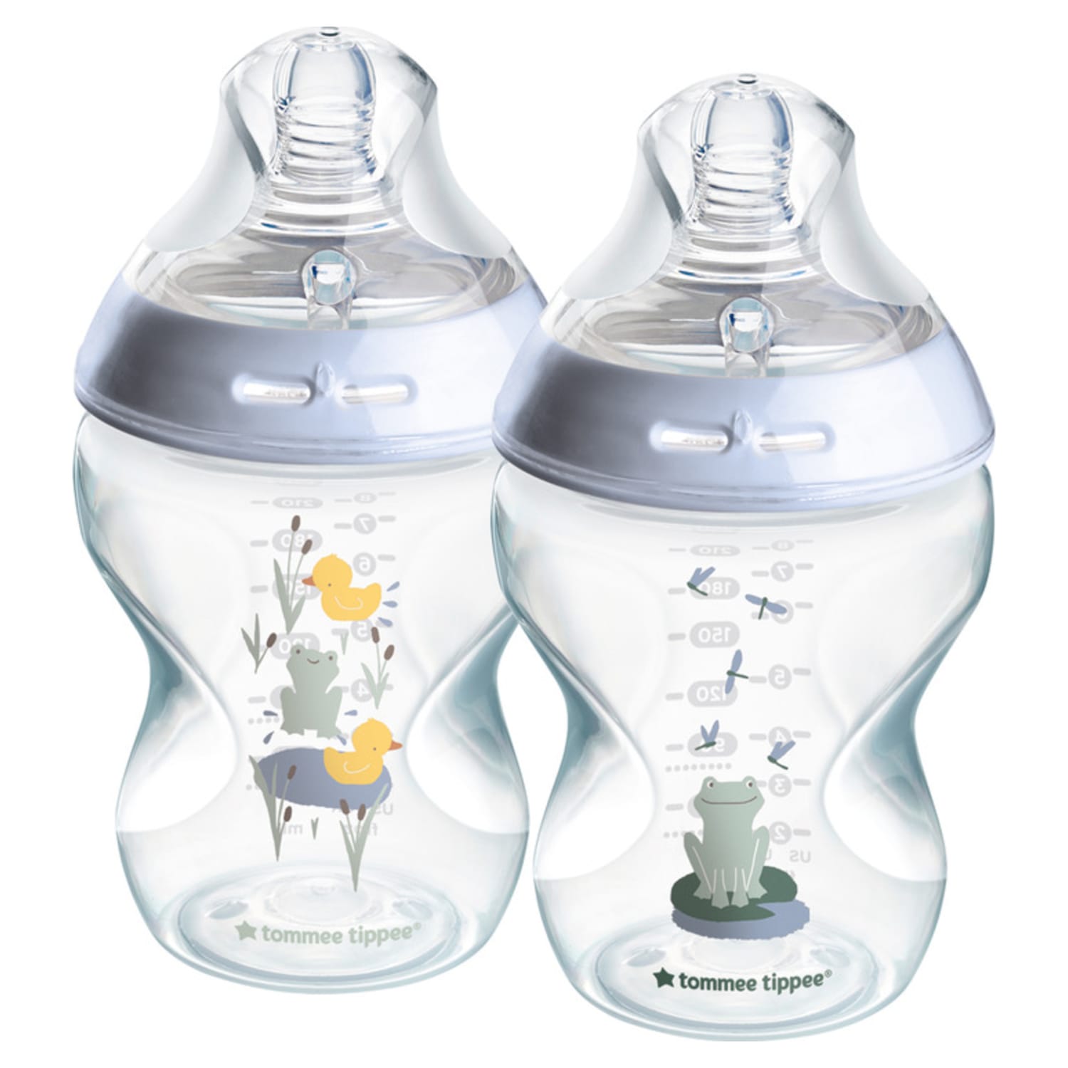 Tommee Tippee Natural Start Anti-Colic Baby Bottles 0m+ 2 x 260ml, product image 2