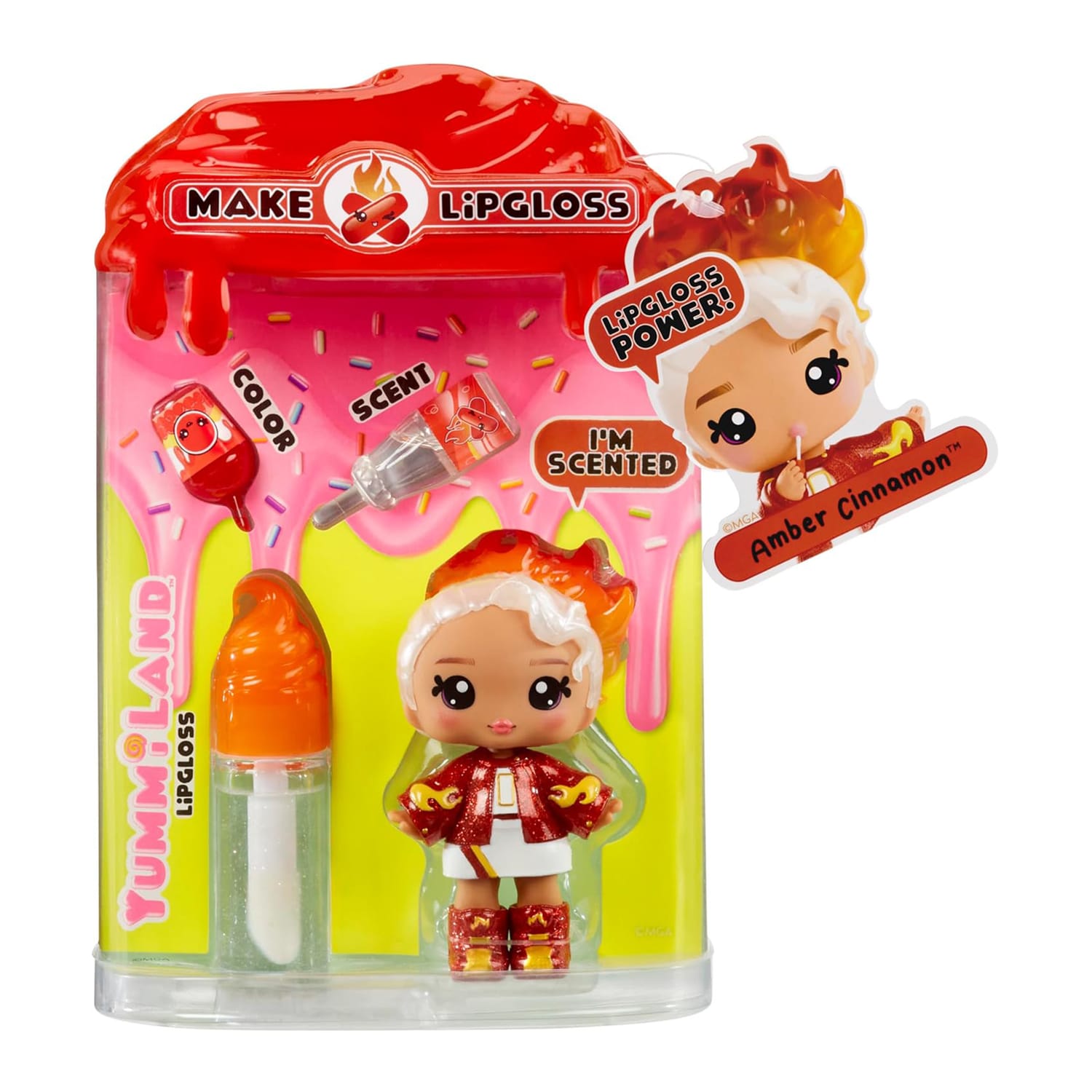 Yummiland Lipgloss Doll - Amber Cinnamon