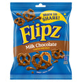 Flipz Mega Bag Milk Chocolate Coated Pretzel Snacks 150g