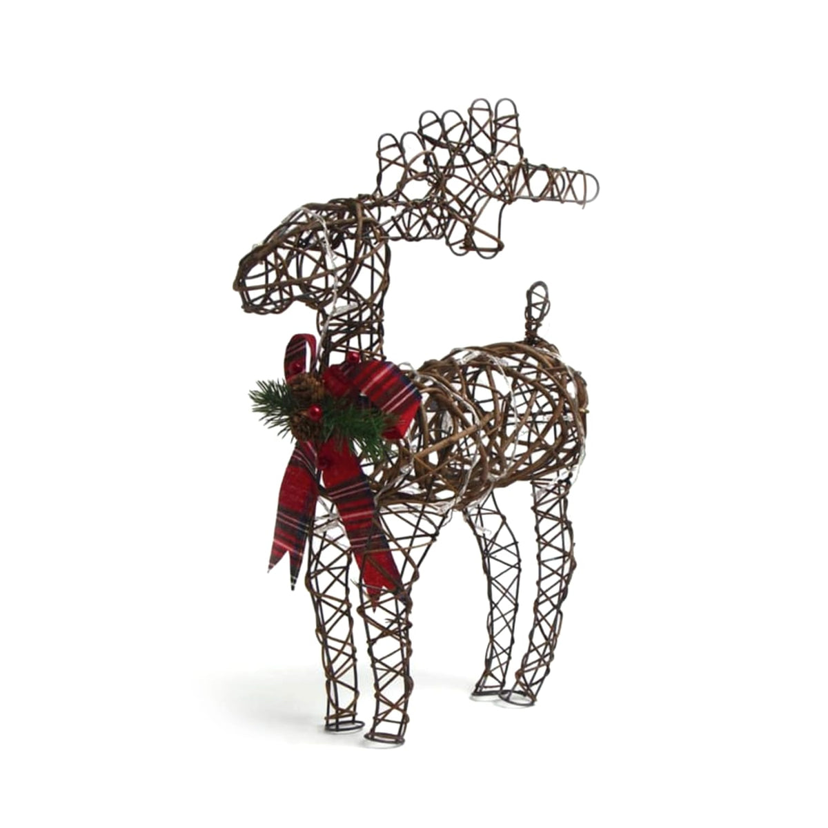 Festive Feeling Light Up Reindeer With 20 LED Lights, product image 2