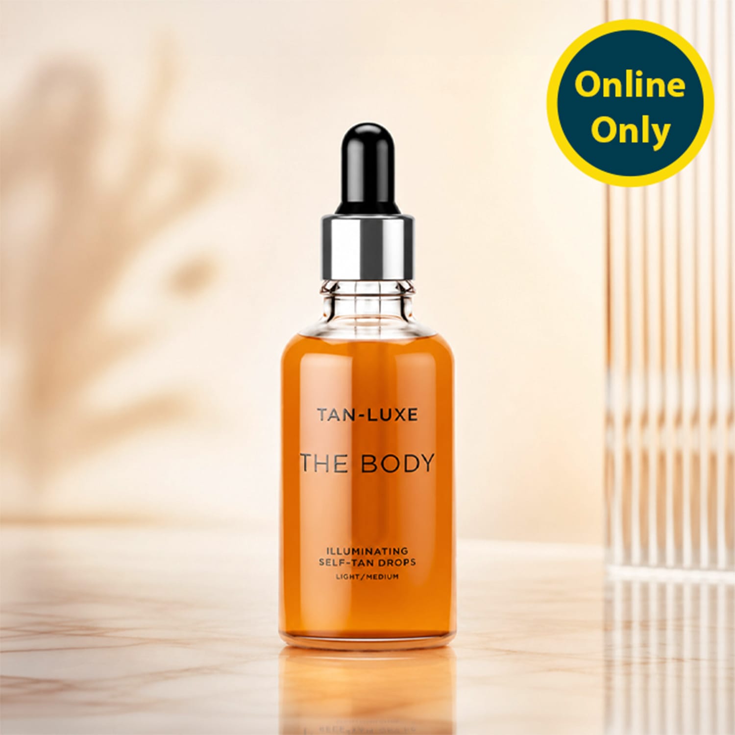 Tan-Luxe The Body Illuminating Self-Tan Drops 30ml - Light-Medium
