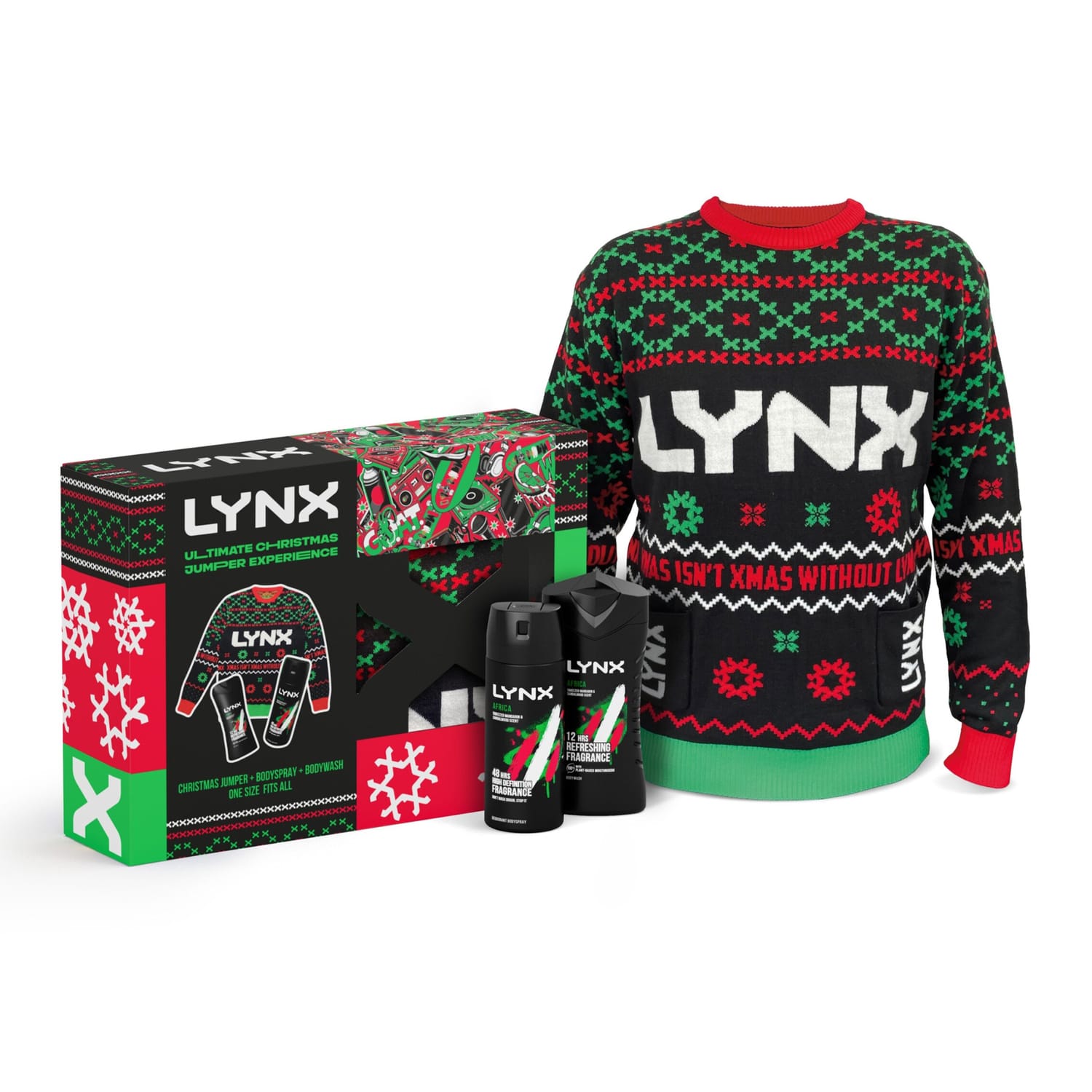 Lynx Deodorant & Ultimate Christmas Jumper Gift Set, product image 2
